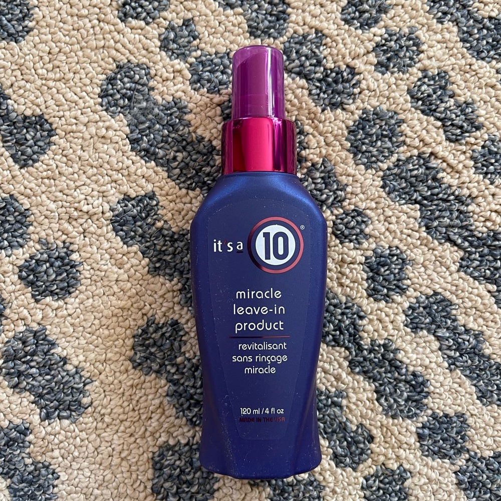 It’s a 10 hair spray